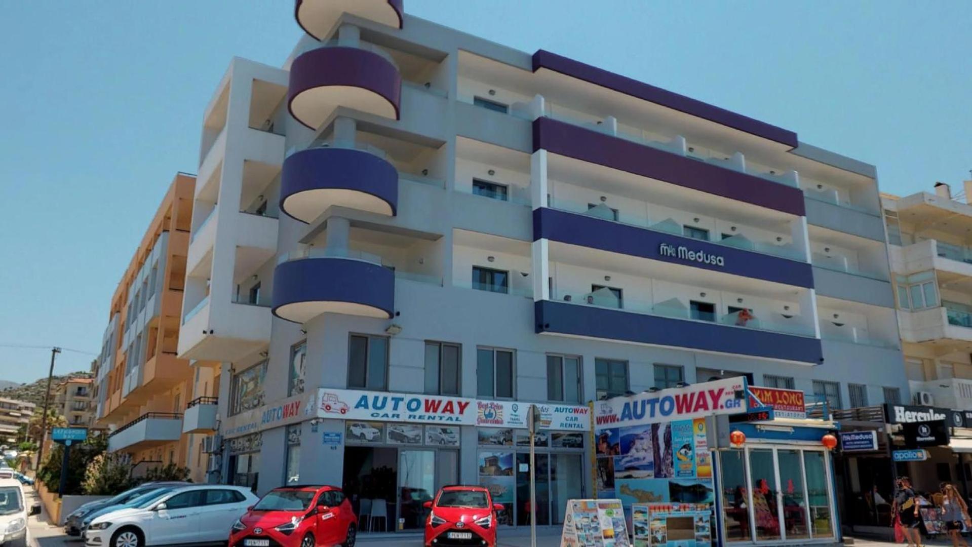 Medusa Apartments Rethymno  ภายนอก รูปภาพ